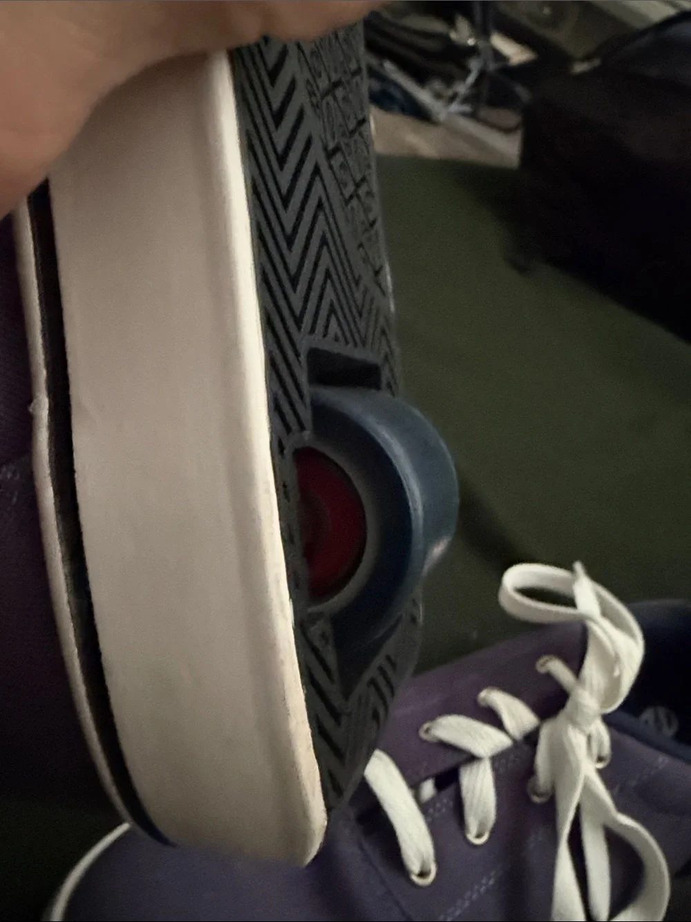 Heelys Purple Canvas Kids Sneakers with White Laces